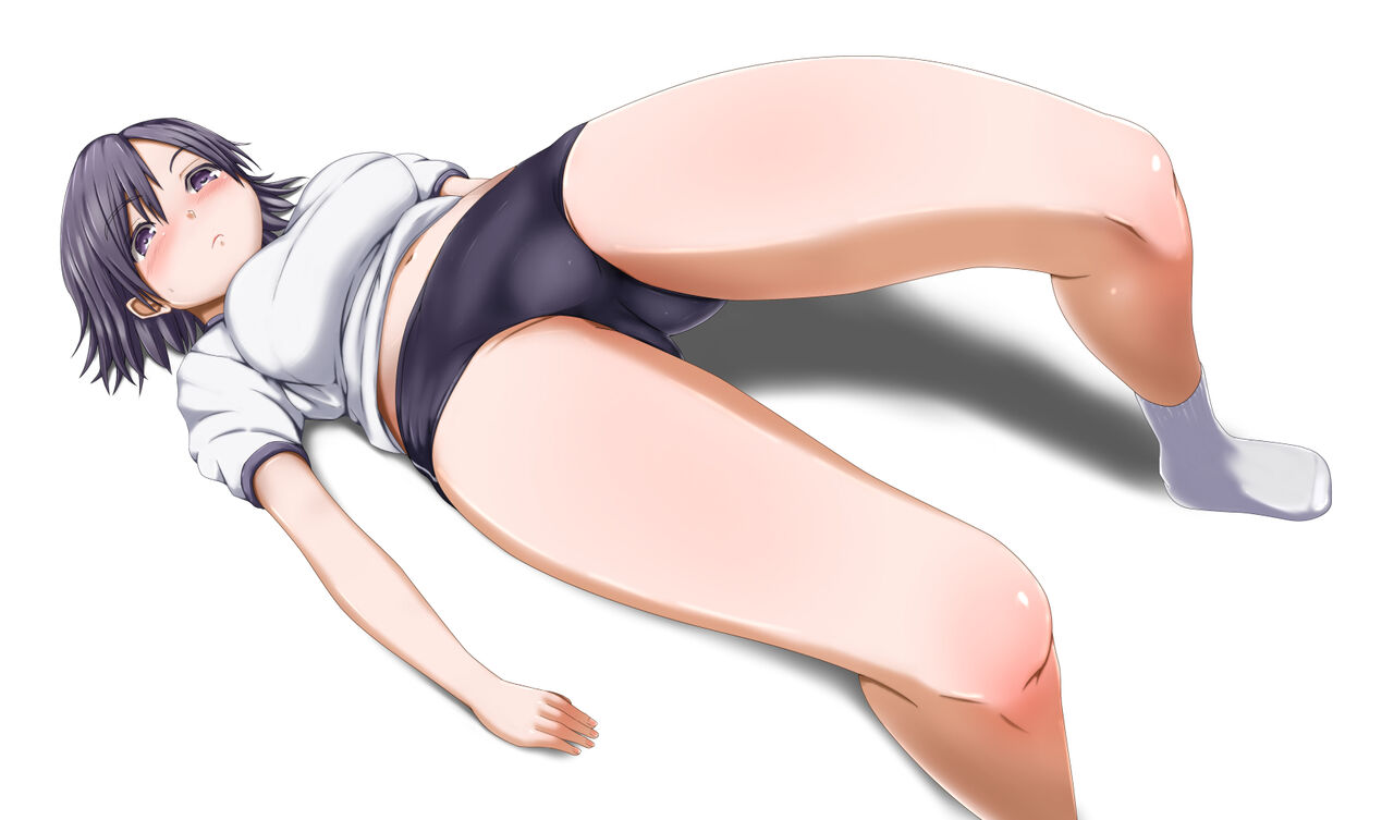 お世話好きなおとなりさん。～体操服でストレッチ～ 原画 page 1 full
