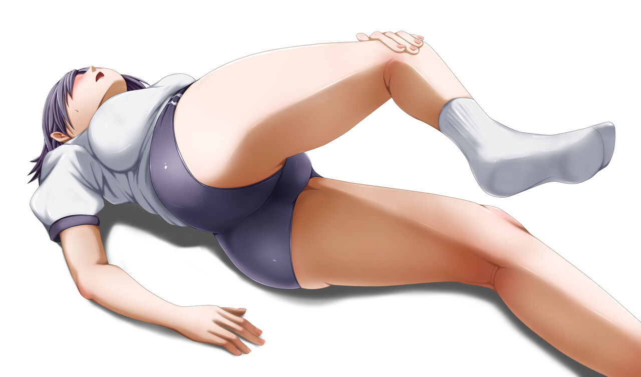 お世話好きなおとなりさん。～体操服でストレッチ～ 原画 page 4 full