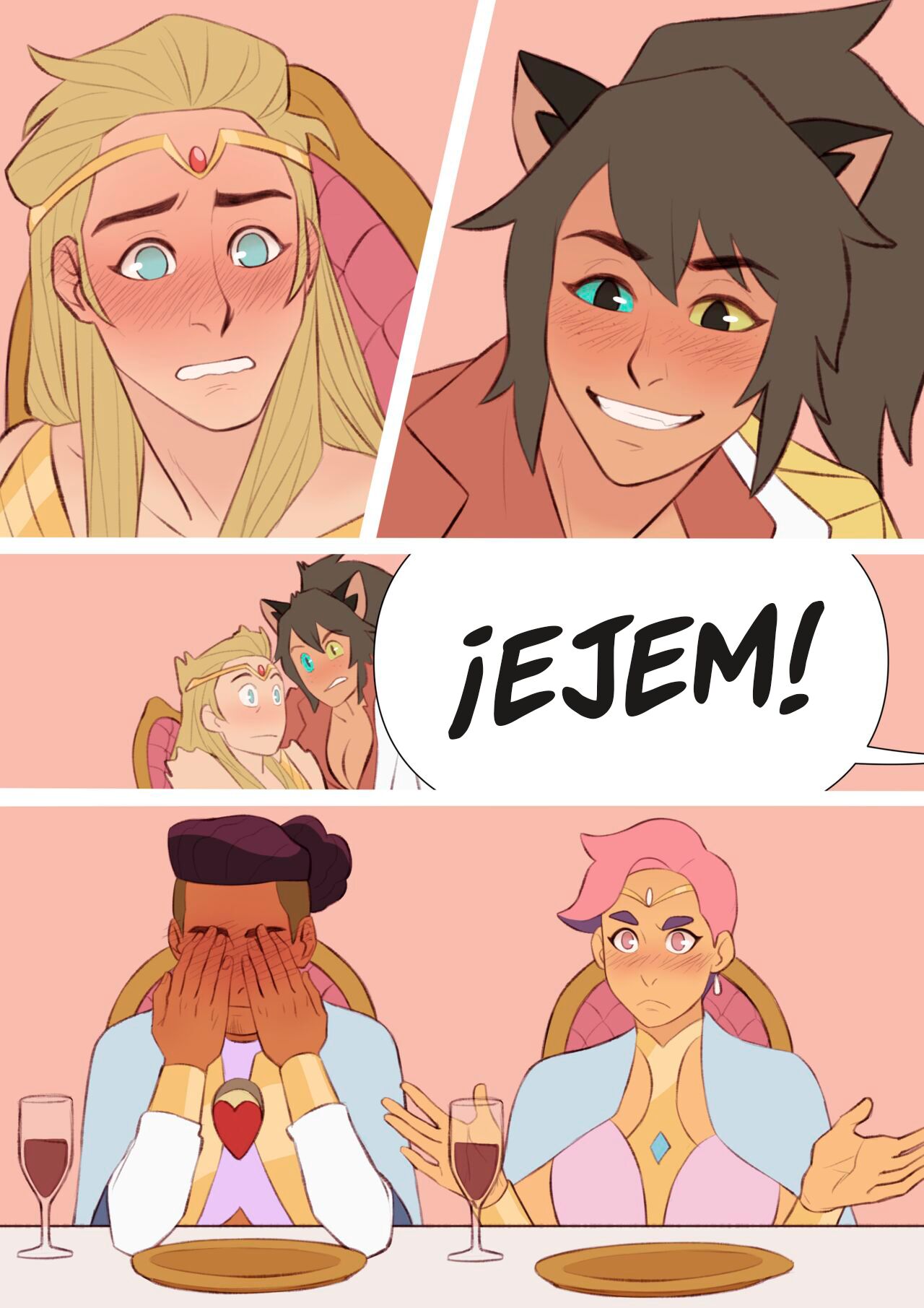 Catradora Comic page 3 full