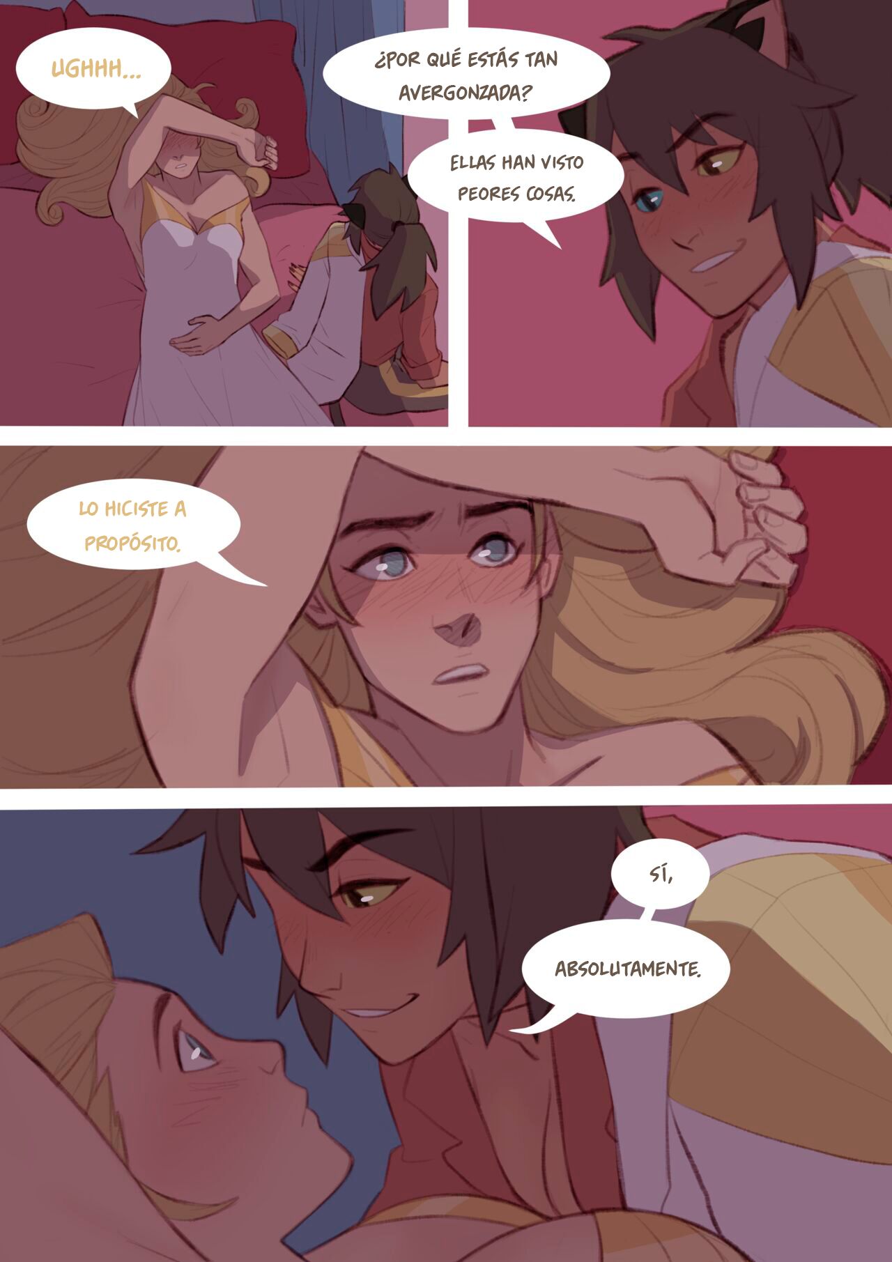 Catradora Comic page 4 full