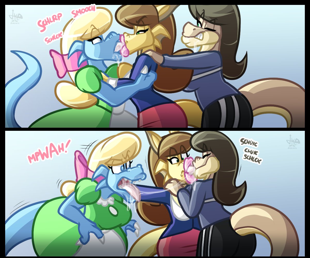 Tongue Sucking Ladies page 1 full