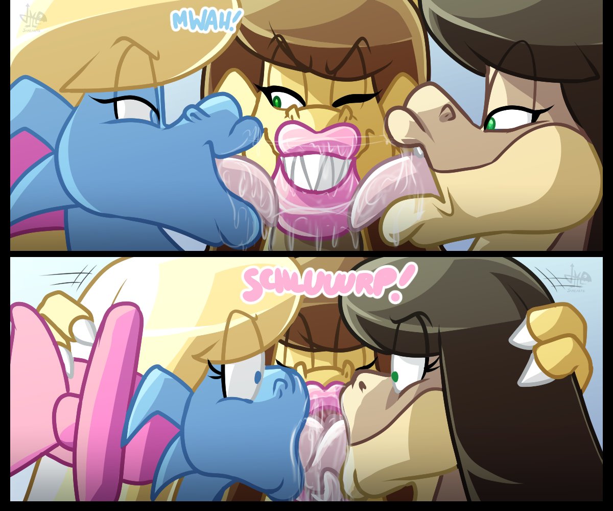 Tongue Sucking Ladies page 3 full