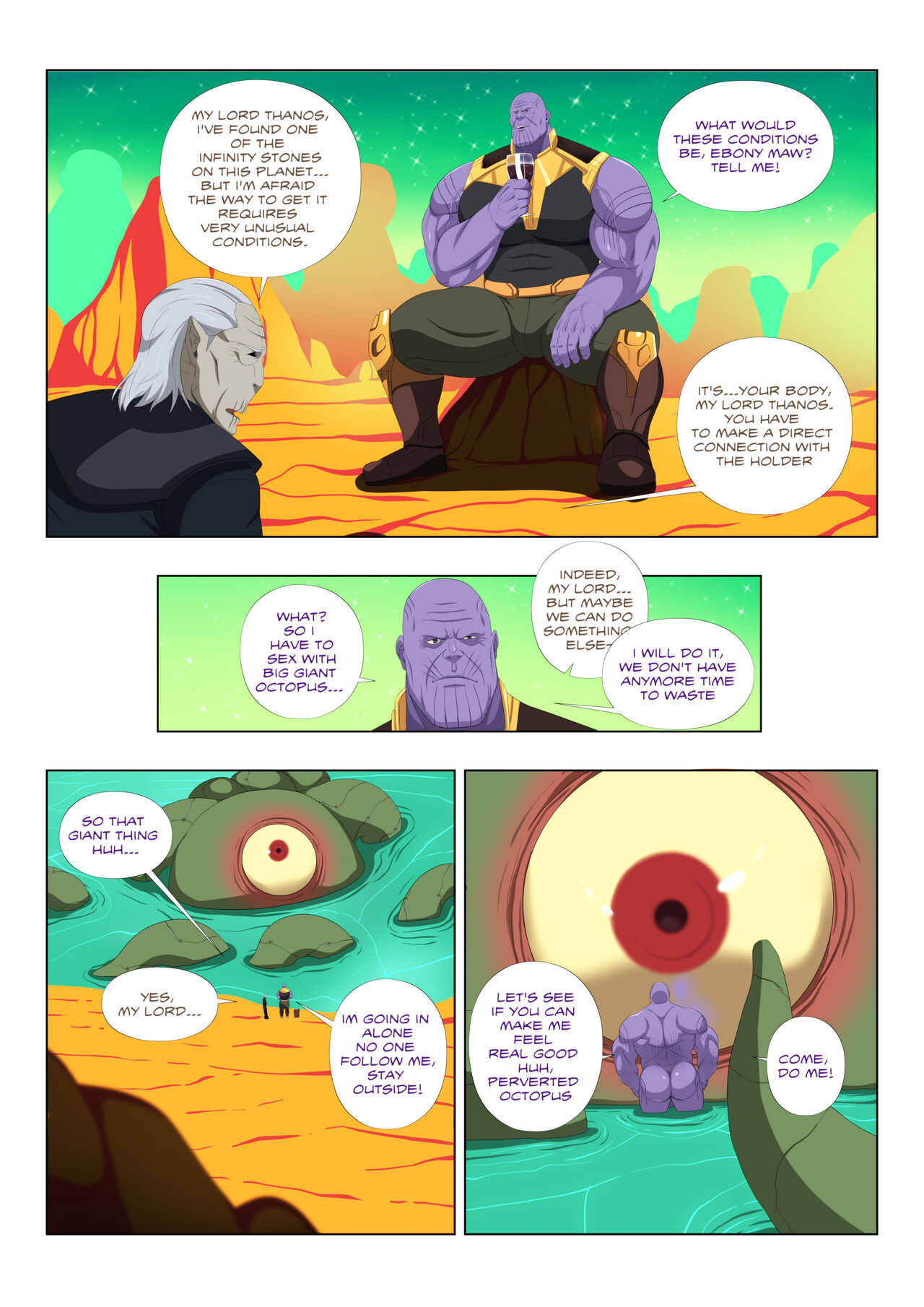 Thanos x Aliens page 2 full