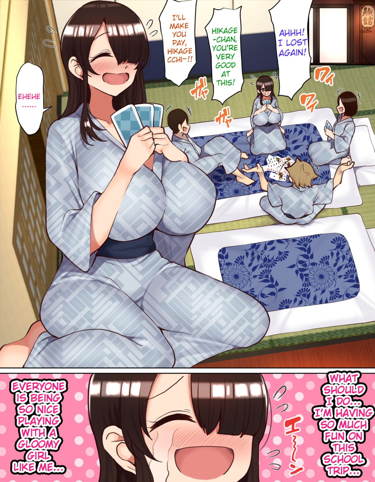 Shuugaku Ryokou de YouCha to Onaji Group ni Nacchatta Mekakure InCha-chan | Gloomy-chan Ended Up in a Lively Group on the School Trip page 4 full