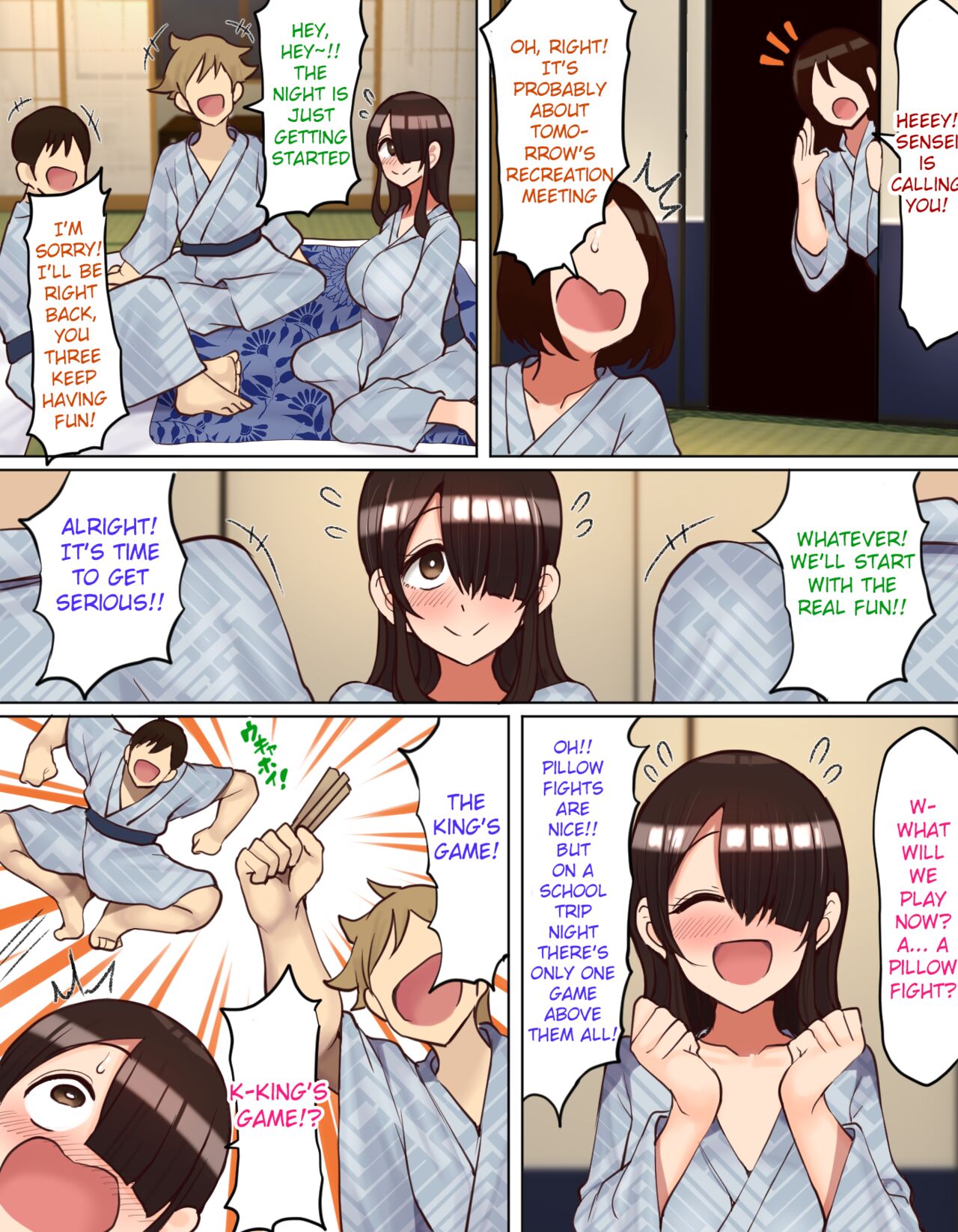 Shuugaku Ryokou de YouCha to Onaji Group ni Nacchatta Mekakure InCha-chan | Gloomy-chan Ended Up in a Lively Group on the School Trip page 5 full