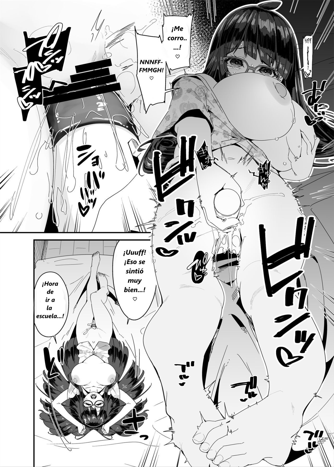 Dosukebe Kyonyuu Joshi ga Kounai Onanie suru Hanashi to Acme Jitensha de Osanpo Onanie suru Hanashi | Una Historia sobre una Chica de Secundaria Lasciva de Grandes Pechos Masturbándose en la Escuela page 9 full