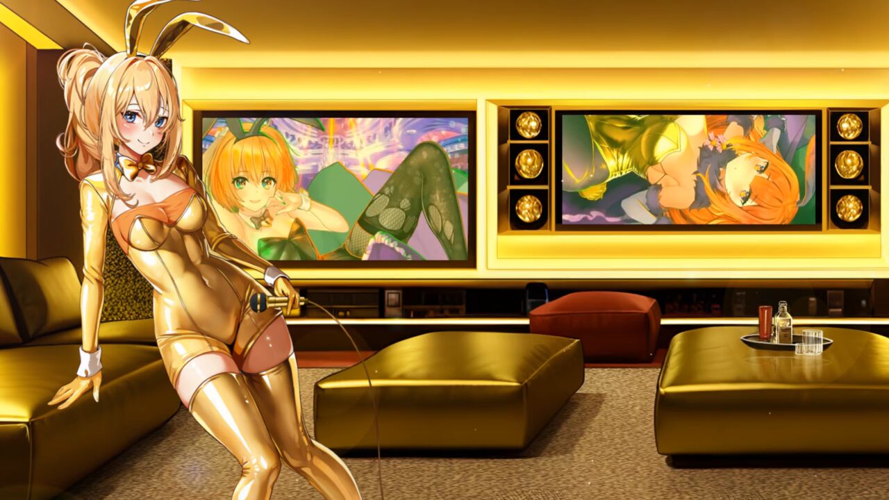 Bunnygirl With Golden Tummy page 7 full