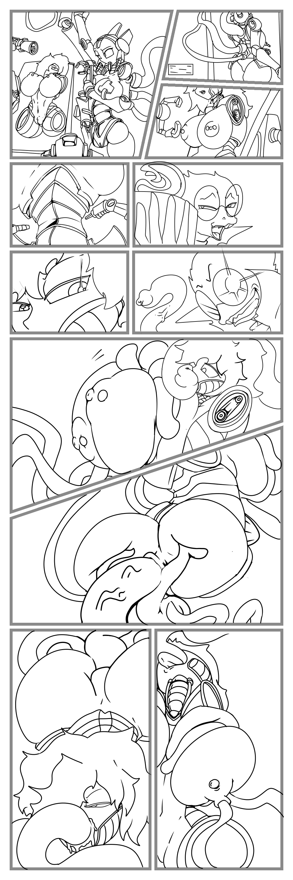 Cyborg Repair Troubles page 1 full