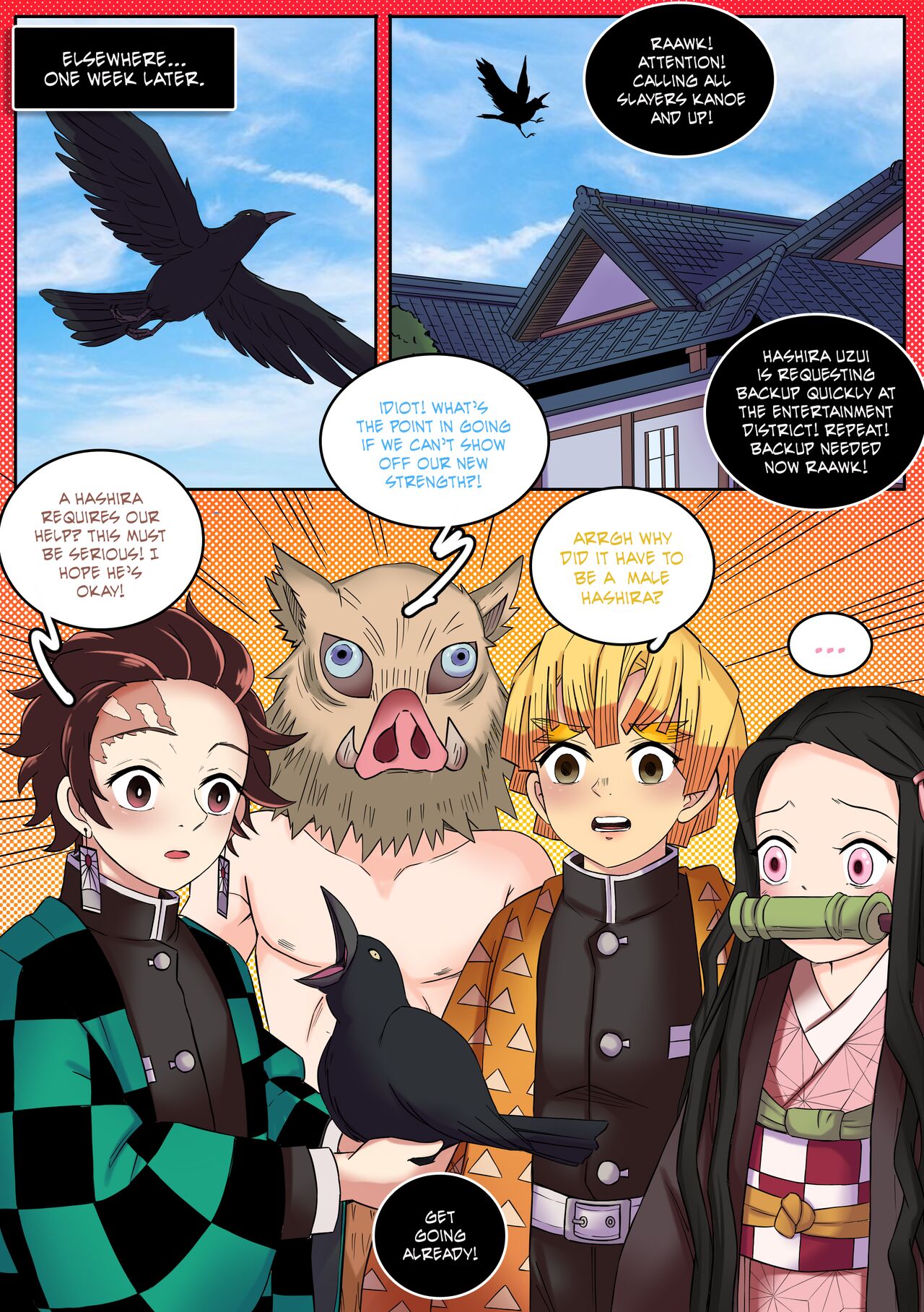 Demon Slayer | Kimetsu No Yaiba: Red Light District page 8 full