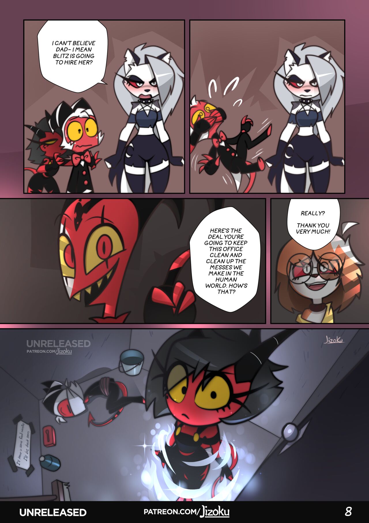 A night with Loona 2 page 9 full