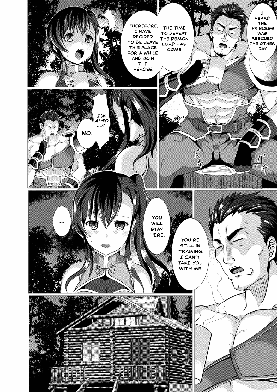 Seidou Hero 2 Mei de Butouka no Onnanoko ga Yoru Osotte Kita Ken ni Tsuite page 4 full