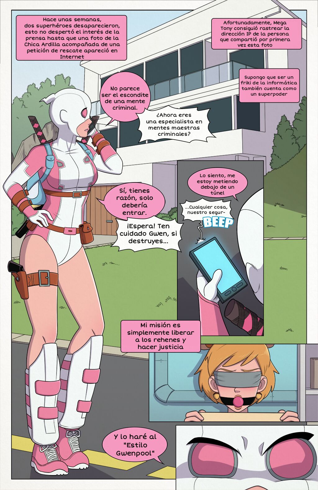 Artista - Pieceofsoap / Shits And Giggles - COMIC ESPAÑOL page 1 full