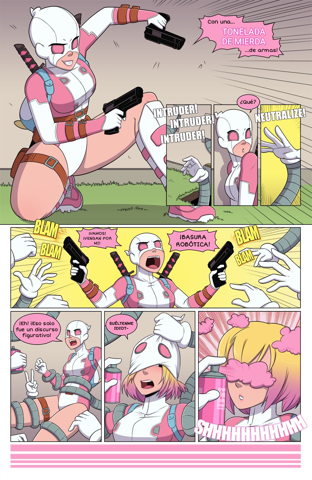 Artista - Pieceofsoap / Shits And Giggles - COMIC ESPAÑOL page 2 full