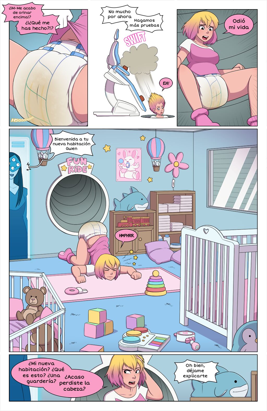 Artista - Pieceofsoap / Shits And Giggles - COMIC ESPAÑOL page 4 full