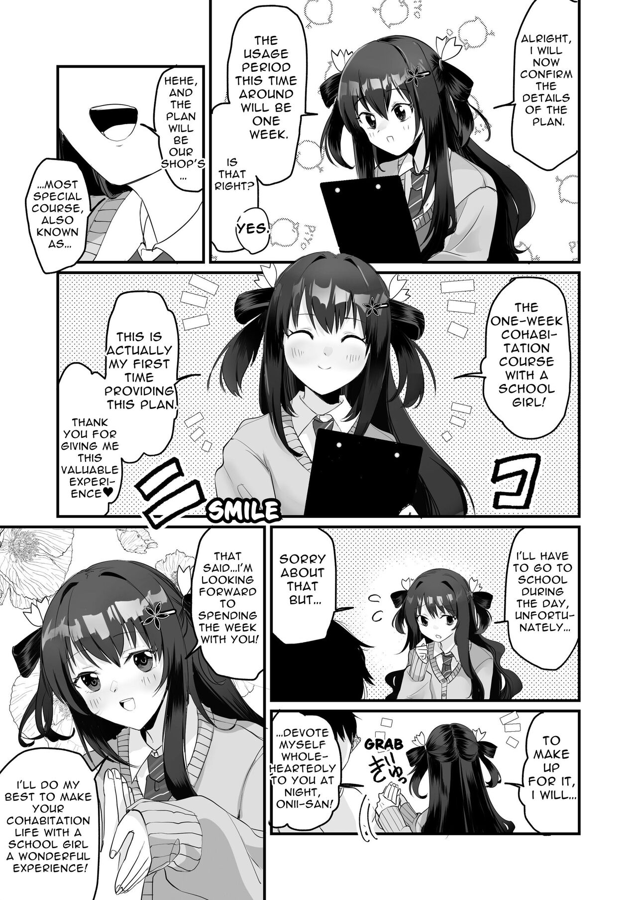 Isshūkan, gen'eki JK to o ma n ko mansai no dōsei page 4 full