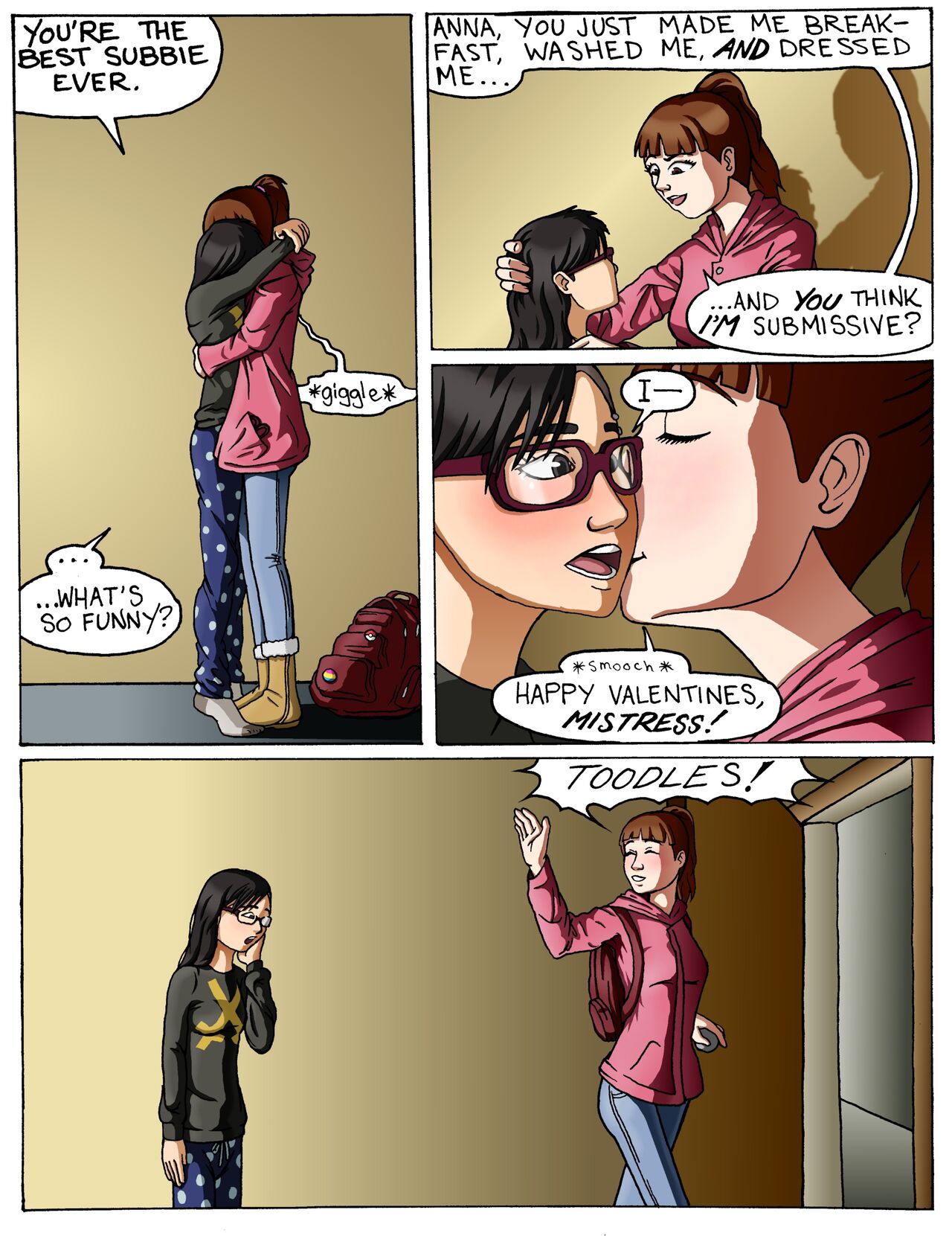 Anna and Rebecca comics page 3 full