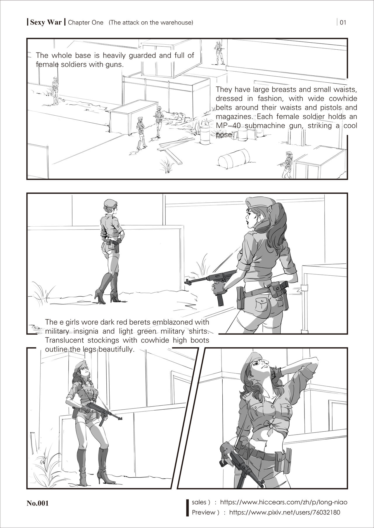 SEXY WAR I Warehouse attack page 3 full