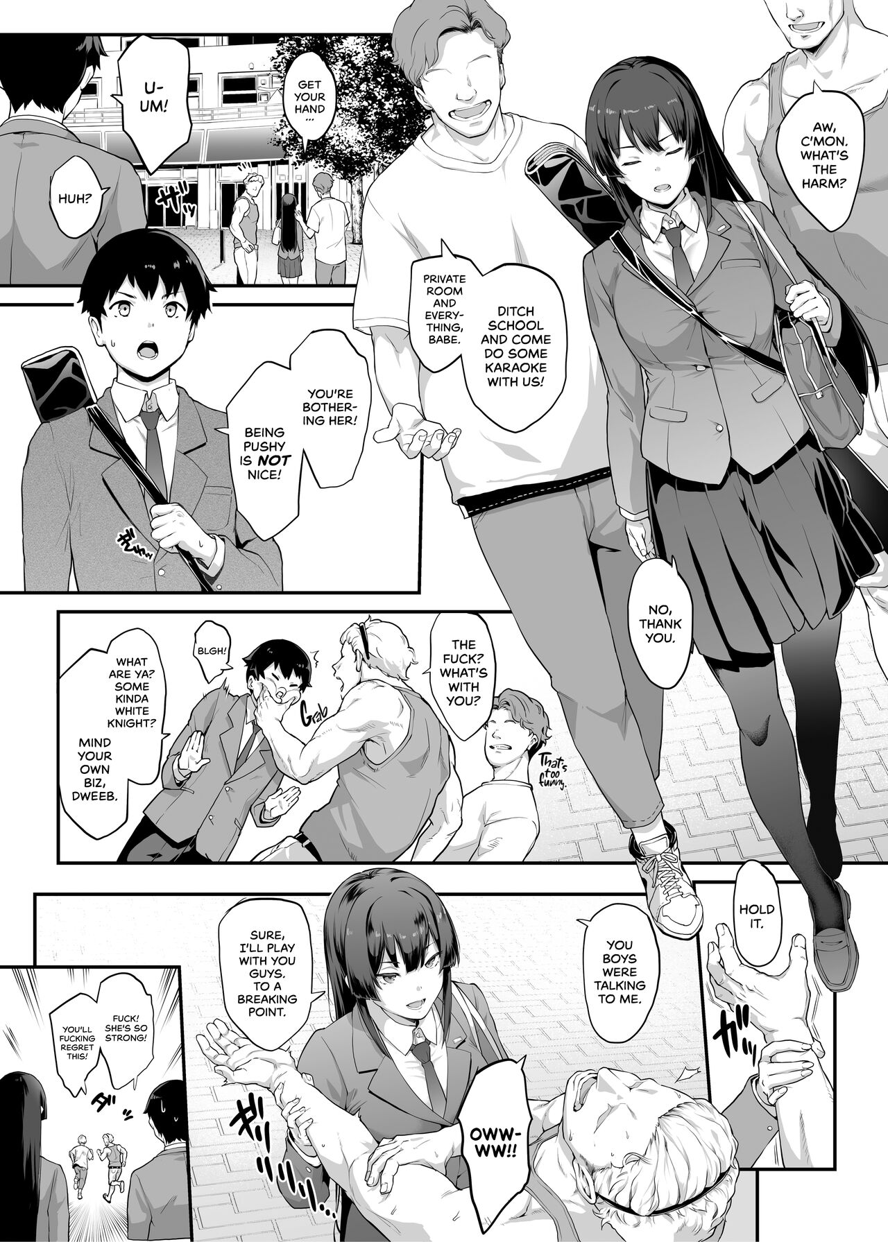 Kendoubu Shushou de Osananajimi no Bijin de Tsuyoi Boku no Kanojo ga, Charao ni Assari Otosareru Wake ga Nai | My Childhood Crush, the Fierce and Beautiful Kendo Club Captain, Would Never Fall for a Fuckboy page 1 full