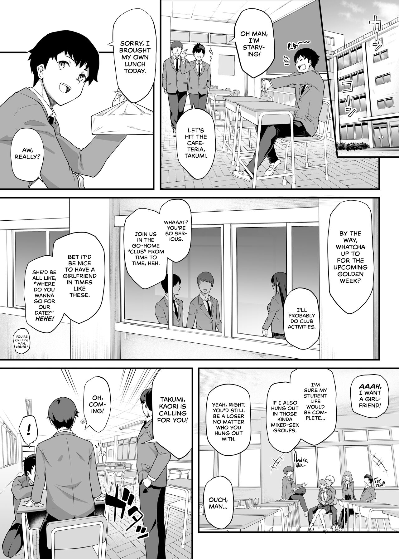 Kendoubu Shushou de Osananajimi no Bijin de Tsuyoi Boku no Kanojo ga, Charao ni Assari Otosareru Wake ga Nai | My Childhood Crush, the Fierce and Beautiful Kendo Club Captain, Would Never Fall for a Fuckboy page 3 full