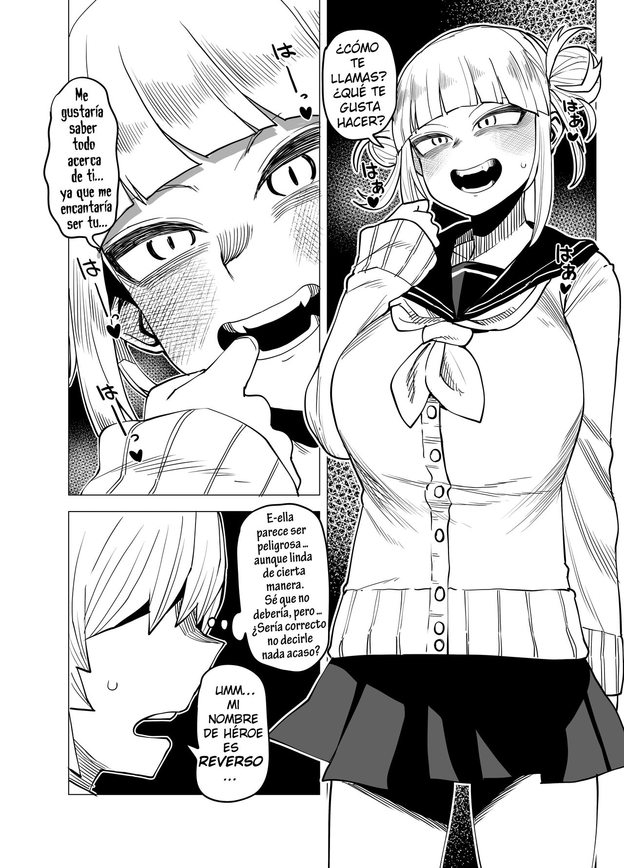 Teisou Gyakuten Butsu ~Toga Himiko no Baai~ | Academia de Héroes & una Moralidad Invertida 9: ~Toga Himiko~ page 3 full