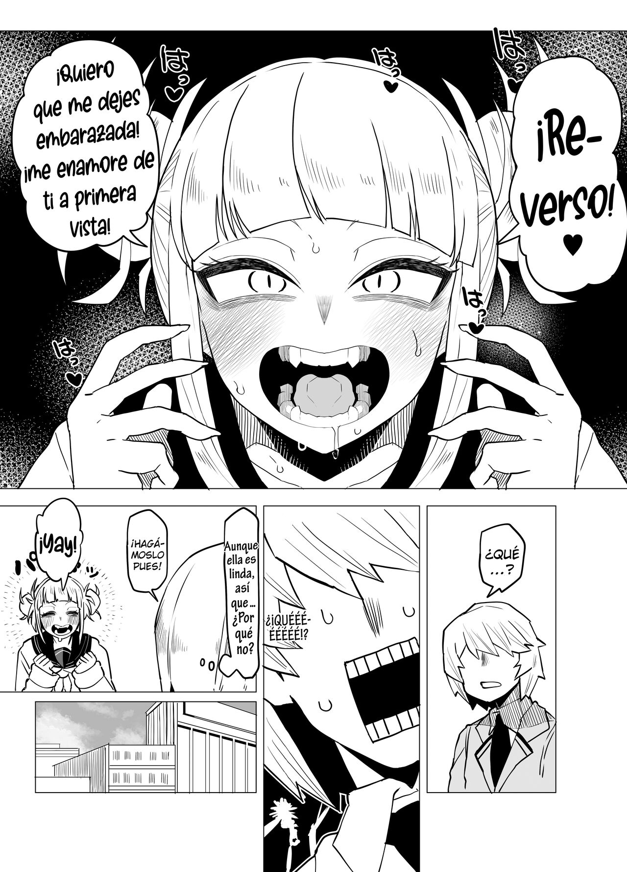 Teisou Gyakuten Butsu ~Toga Himiko no Baai~ | Academia de Héroes & una Moralidad Invertida 9: ~Toga Himiko~ page 4 full