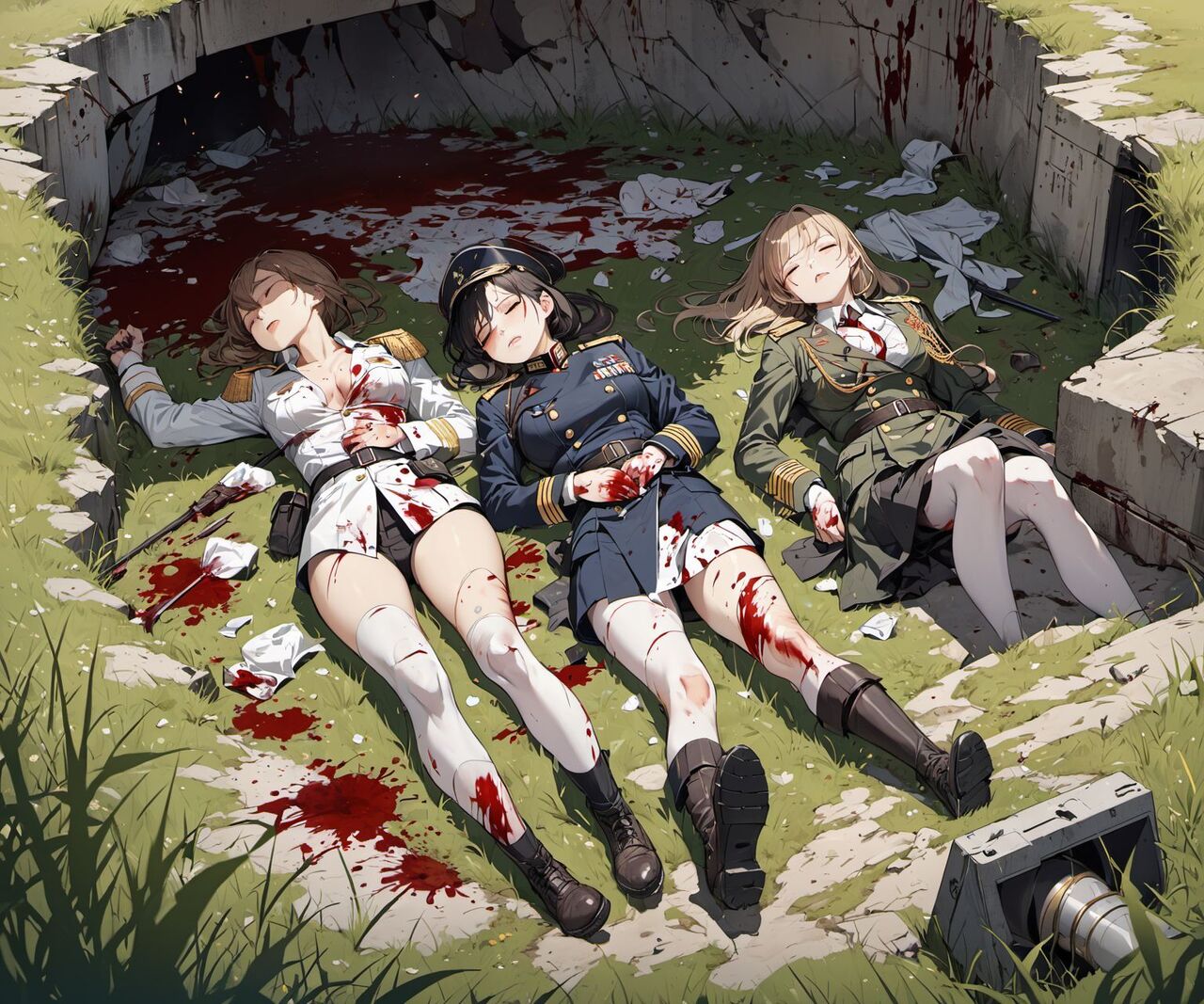 陣亡女兵 Dead soliders page 1 full