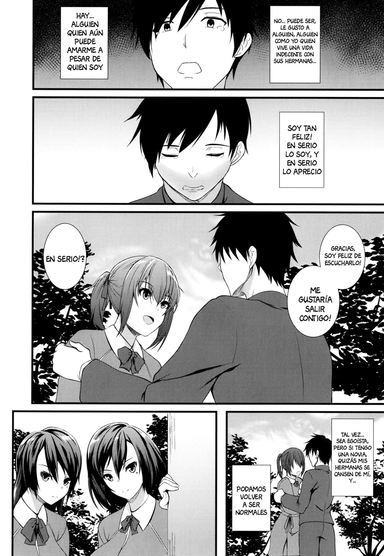 Sakusei Shimai ~ Futago no Imouto JK Anal kara wa Nigerarenai~ page 8 full