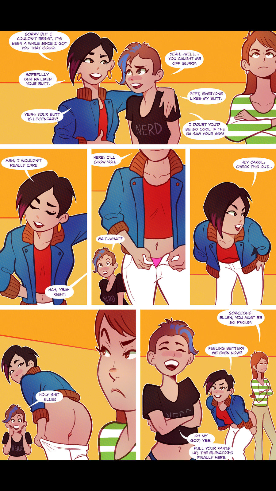 Frankie's Naked Night page 5 full