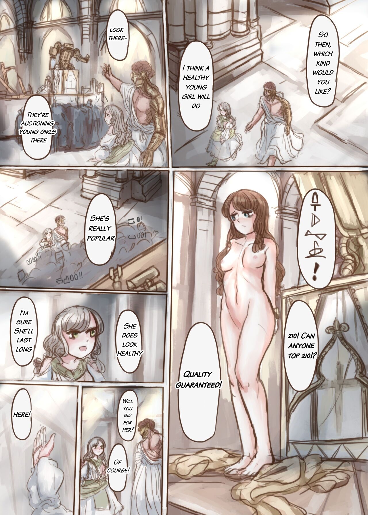 The Wealthy Young Lady Who Bought A Slave And Turned Her Into A Puppy page 9 full