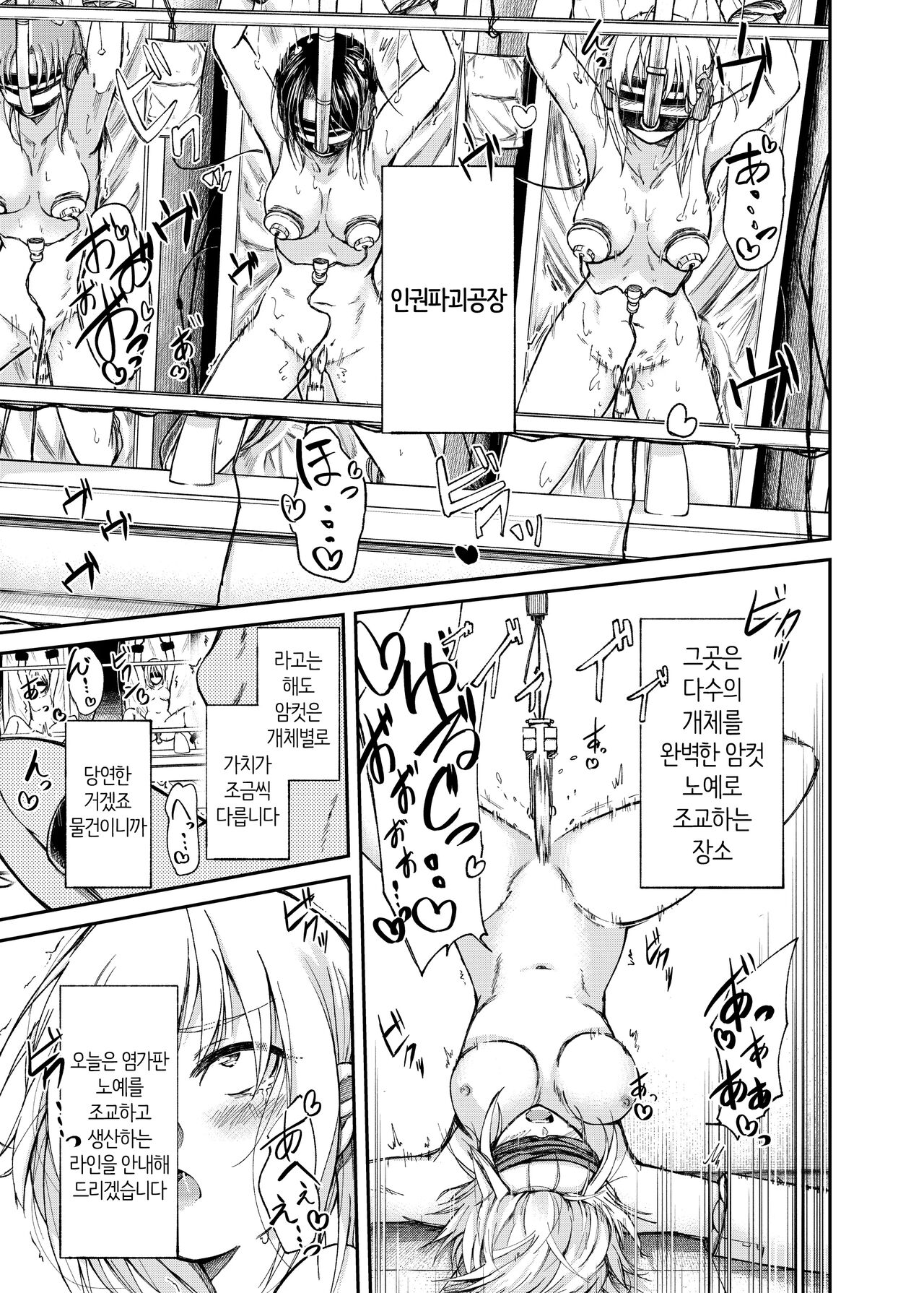 Jinken Hakai Koujou ~Kairaku Judoutai Line~ | 인권파괴공장 ~쾌락수동체 라인~ page 2 full