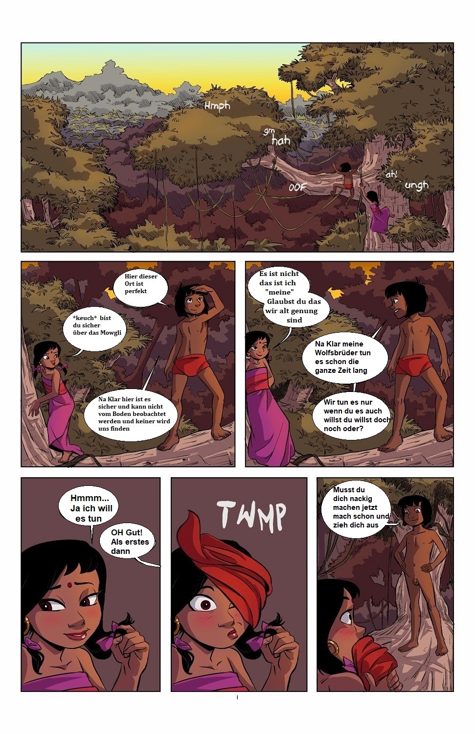 Jungle Love page 1 full