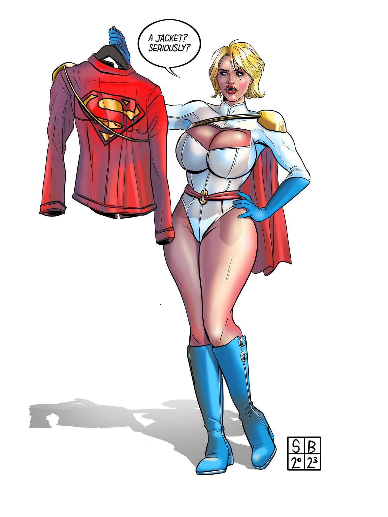 Power Girl page 6 full