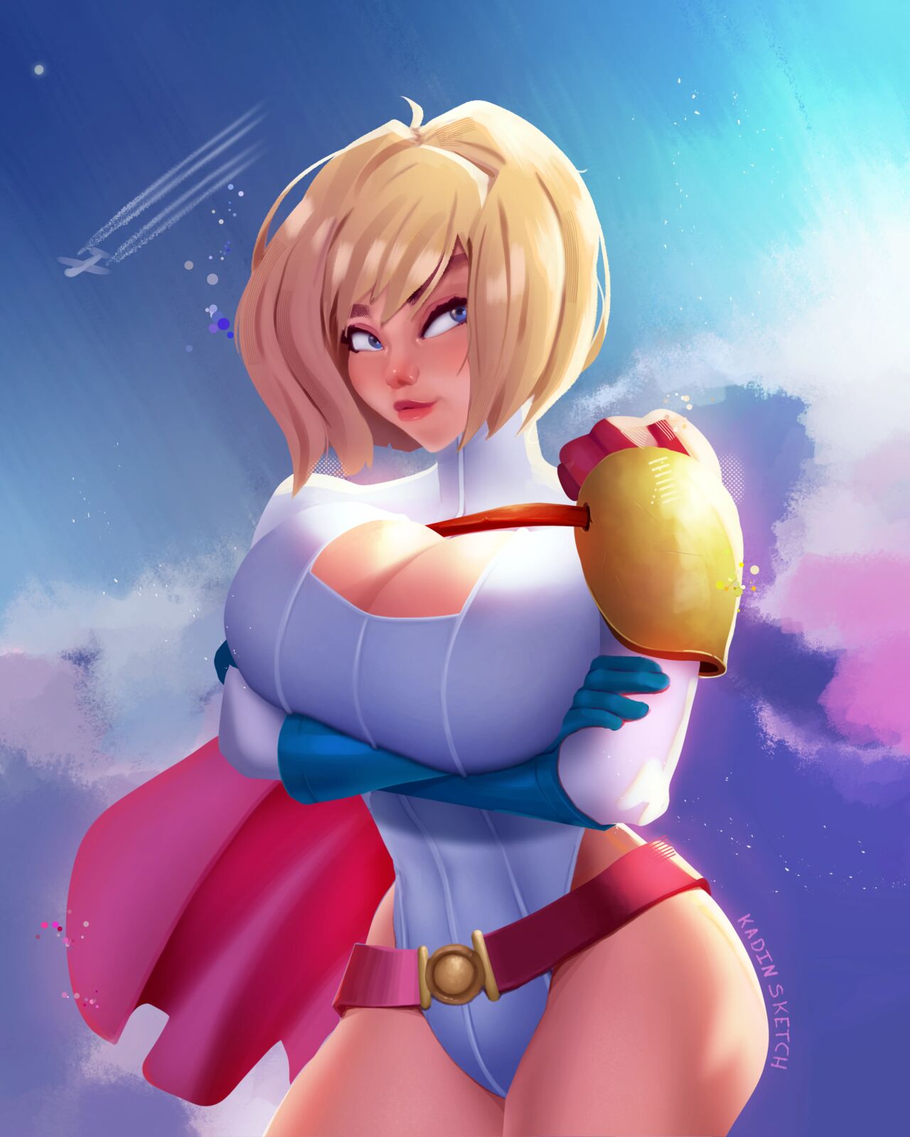 Power Girl page 7 full