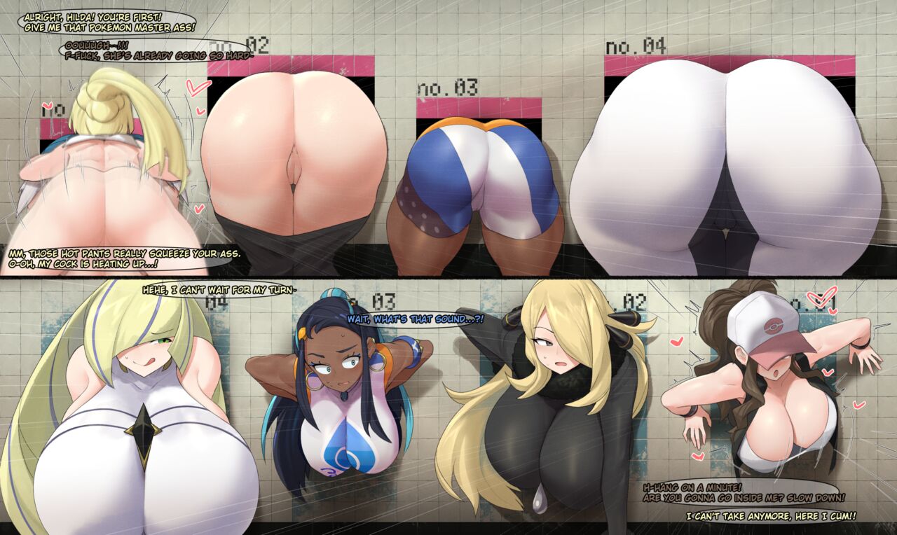 Pokegirls stuck in a Wall 2 page 2 full
