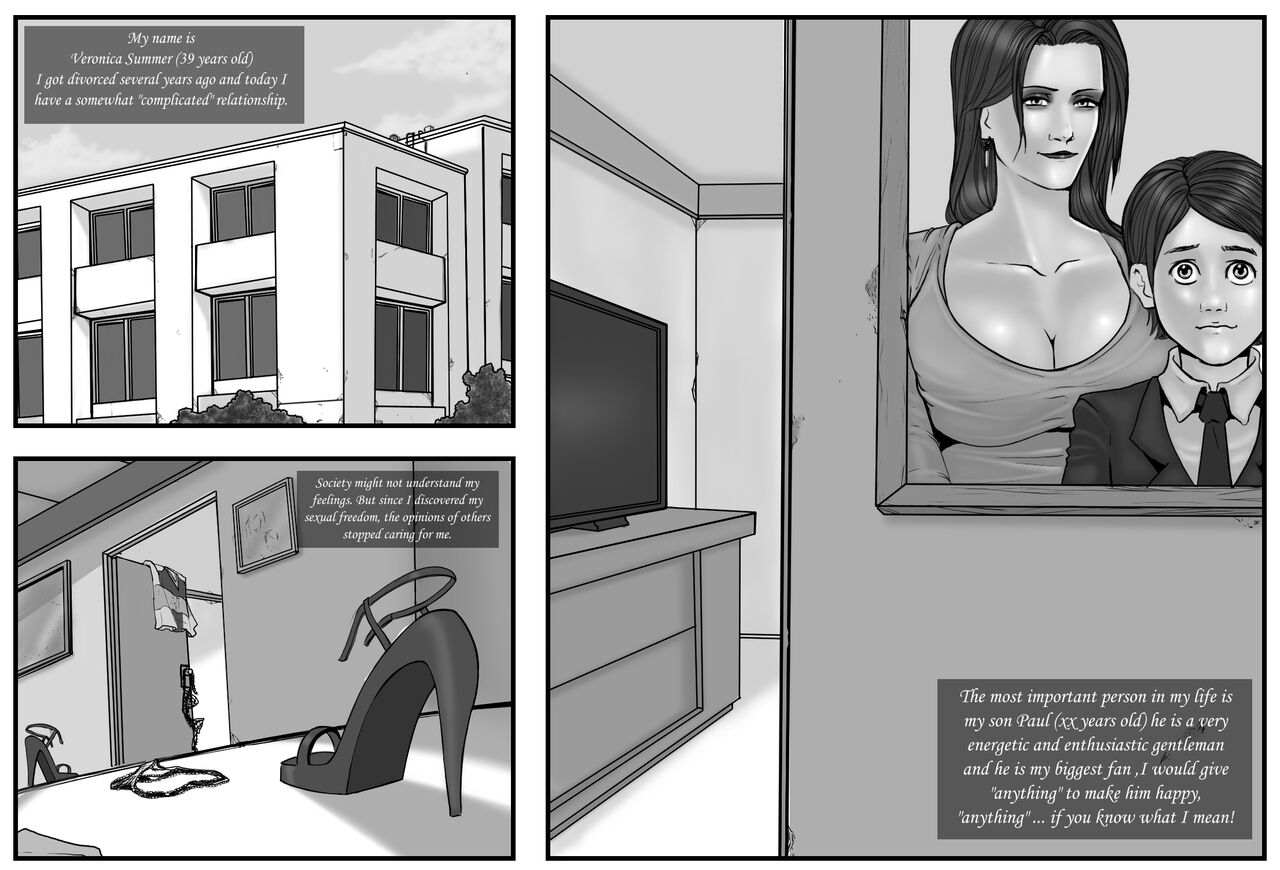 Lusty Mom: Critical Butterfly Effect Part 1 page 2 full