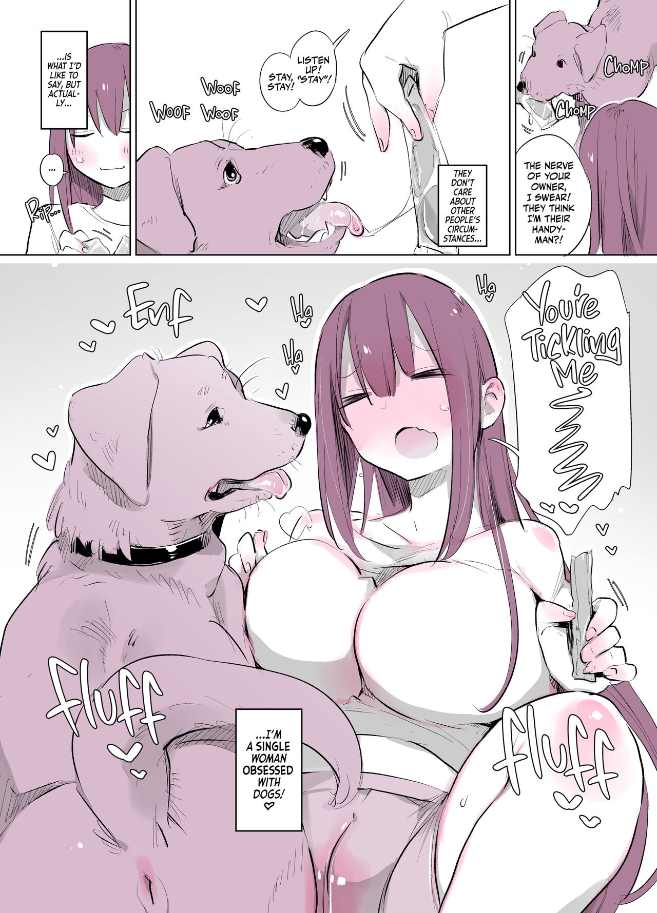 Kyou kara Inu to Dousei Shimasu! | My Rufferan Roomie! page 3 full