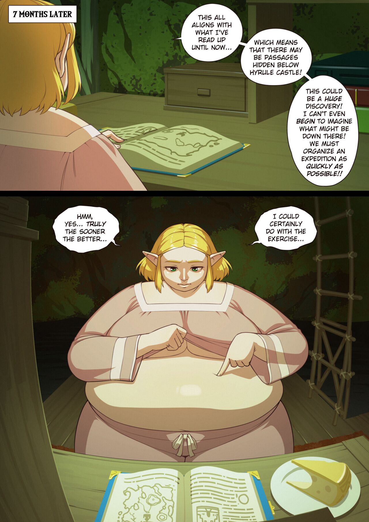 The Legend of Zelda: Tears of the Wardrobe page 4 full