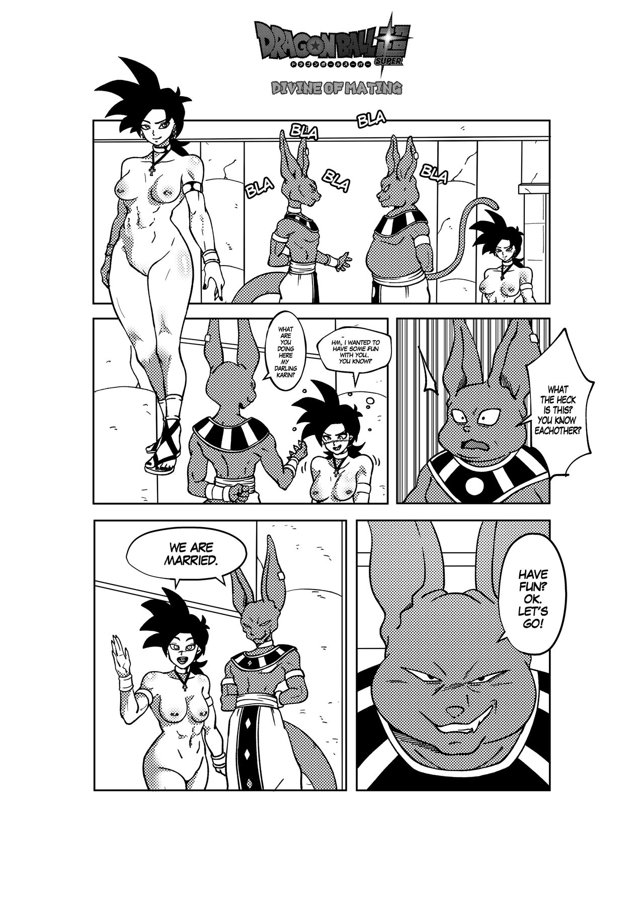 DB Super - Divine Mating page 1 full