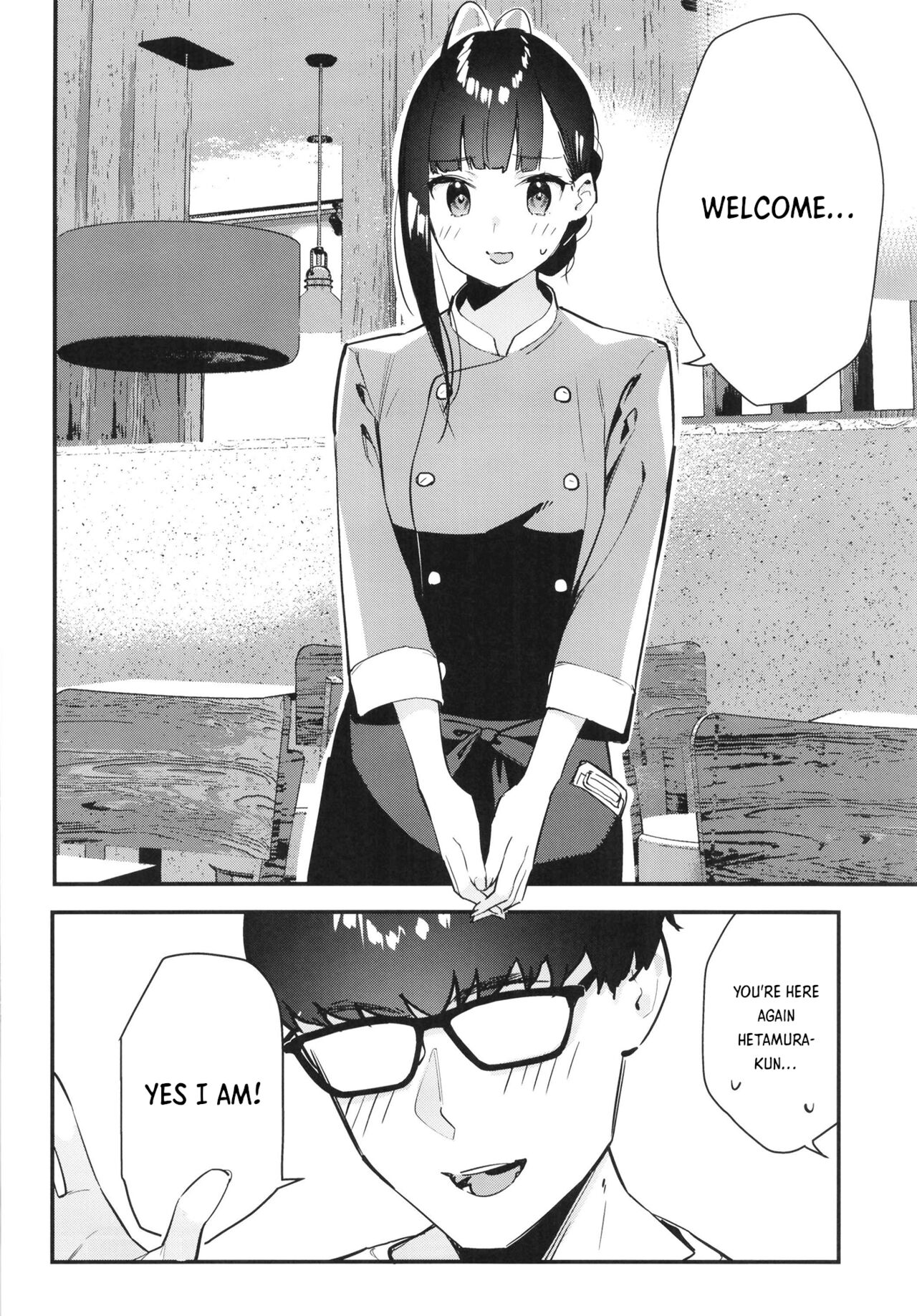 My favorite girl's part-time job offers "H services" to regular customers. page 6 full