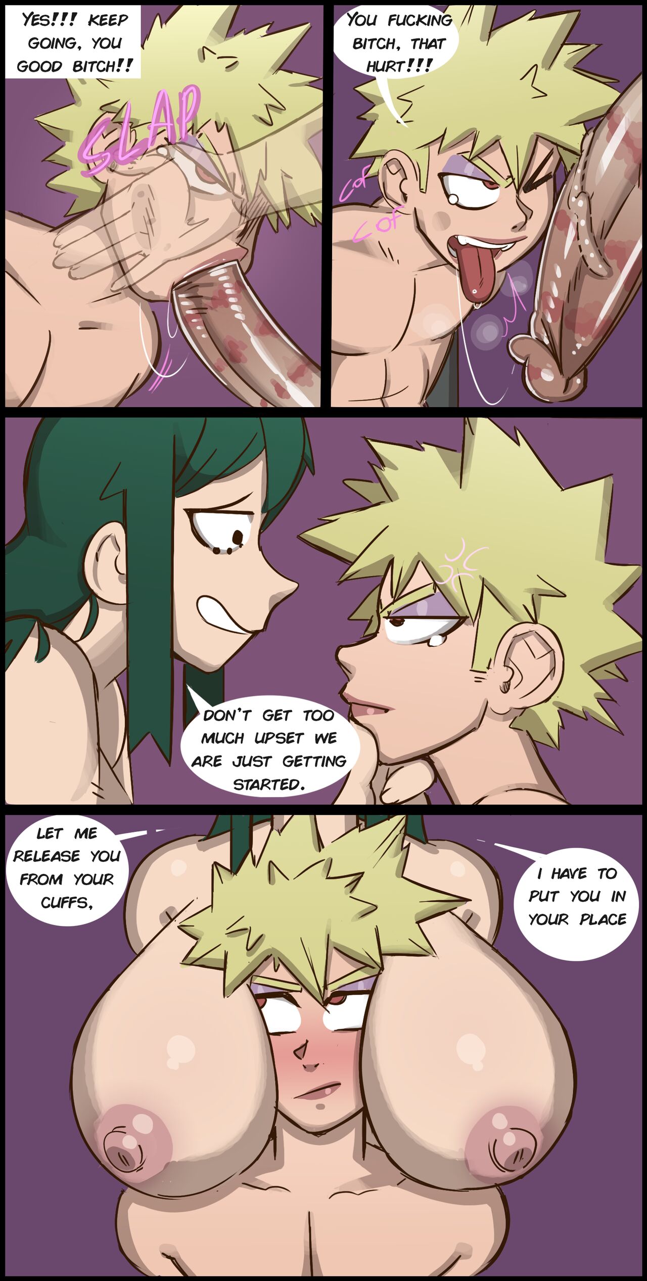 Hero Academia Comic page 6 full