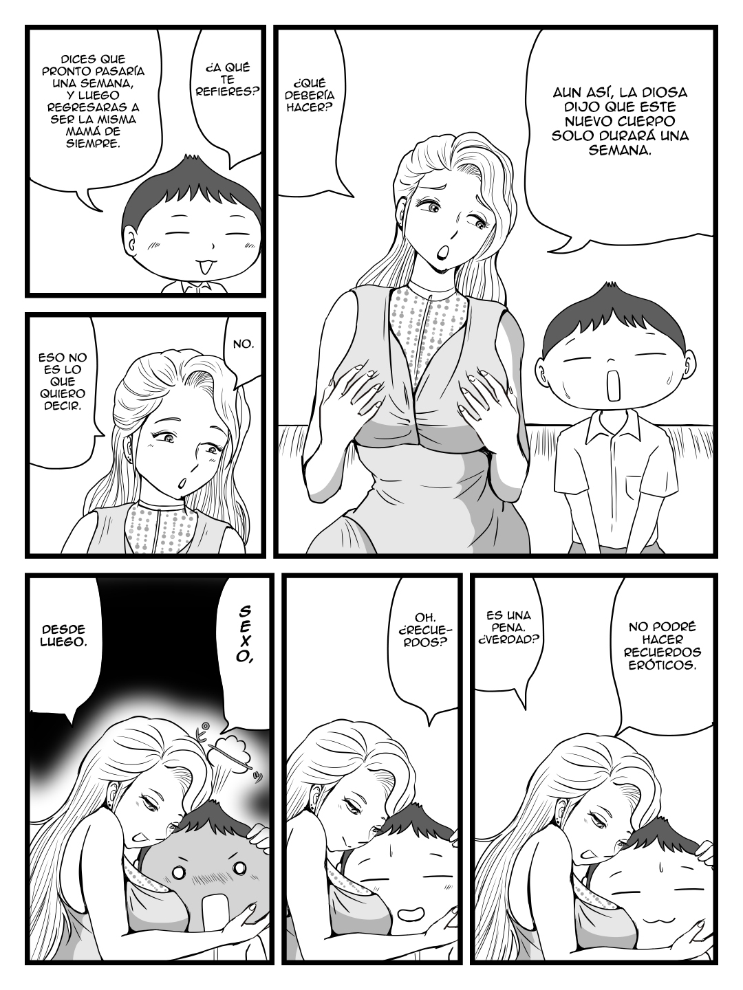 Kirei ni Natta Kaa-chan no Ana ni Dashimakuri | Me Estoy Corriendo en los Agujeros de mi Ahora Hermosa Madre page 10 full