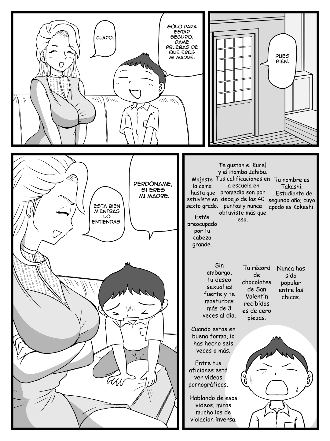 Kirei ni Natta Kaa-chan no Ana ni Dashimakuri | Me Estoy Corriendo en los Agujeros de mi Ahora Hermosa Madre page 9 full
