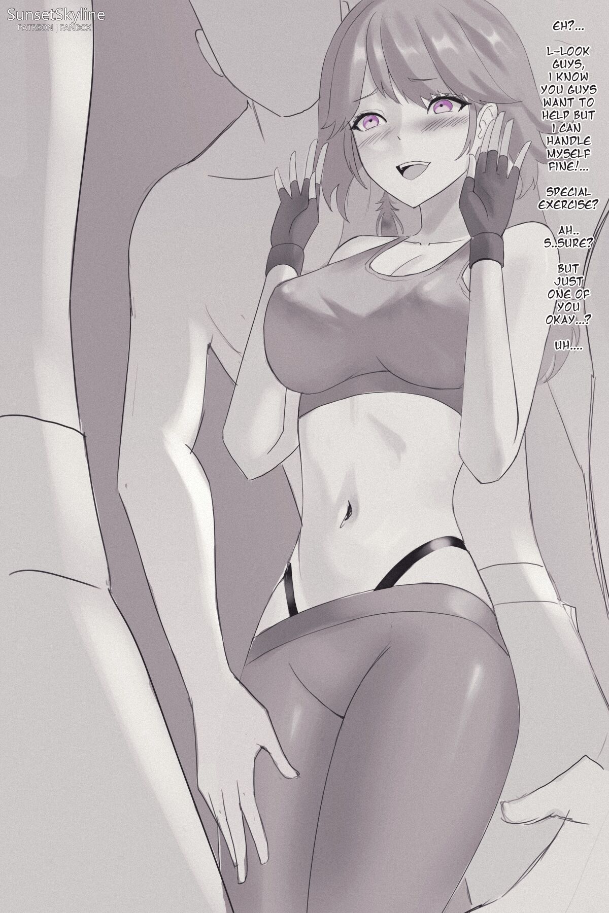Kiara at the Gym P. 1&2 + Animations page 5 full