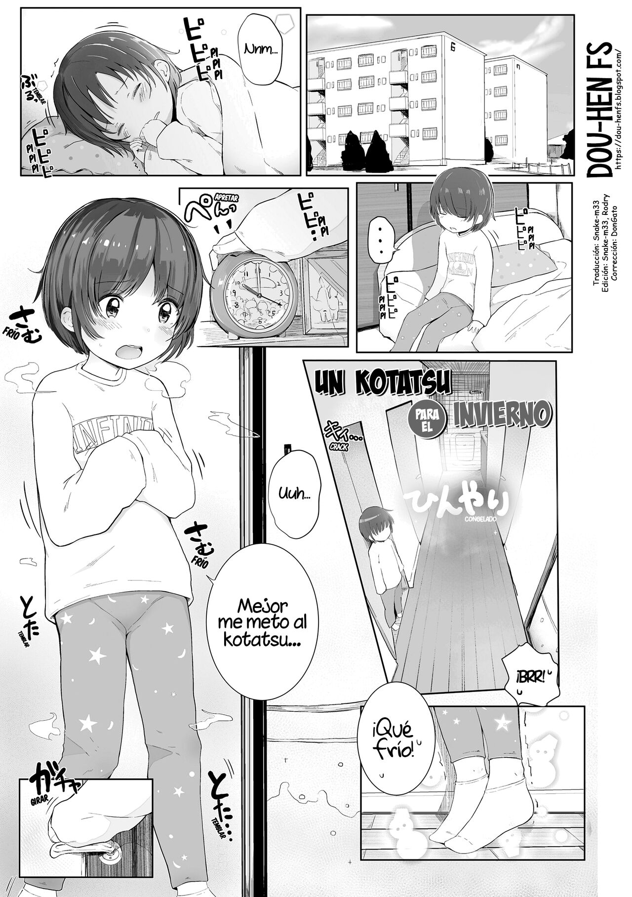 Fuyu wa Kotatsu de... | Un kotatsu para el invierno page 1 full