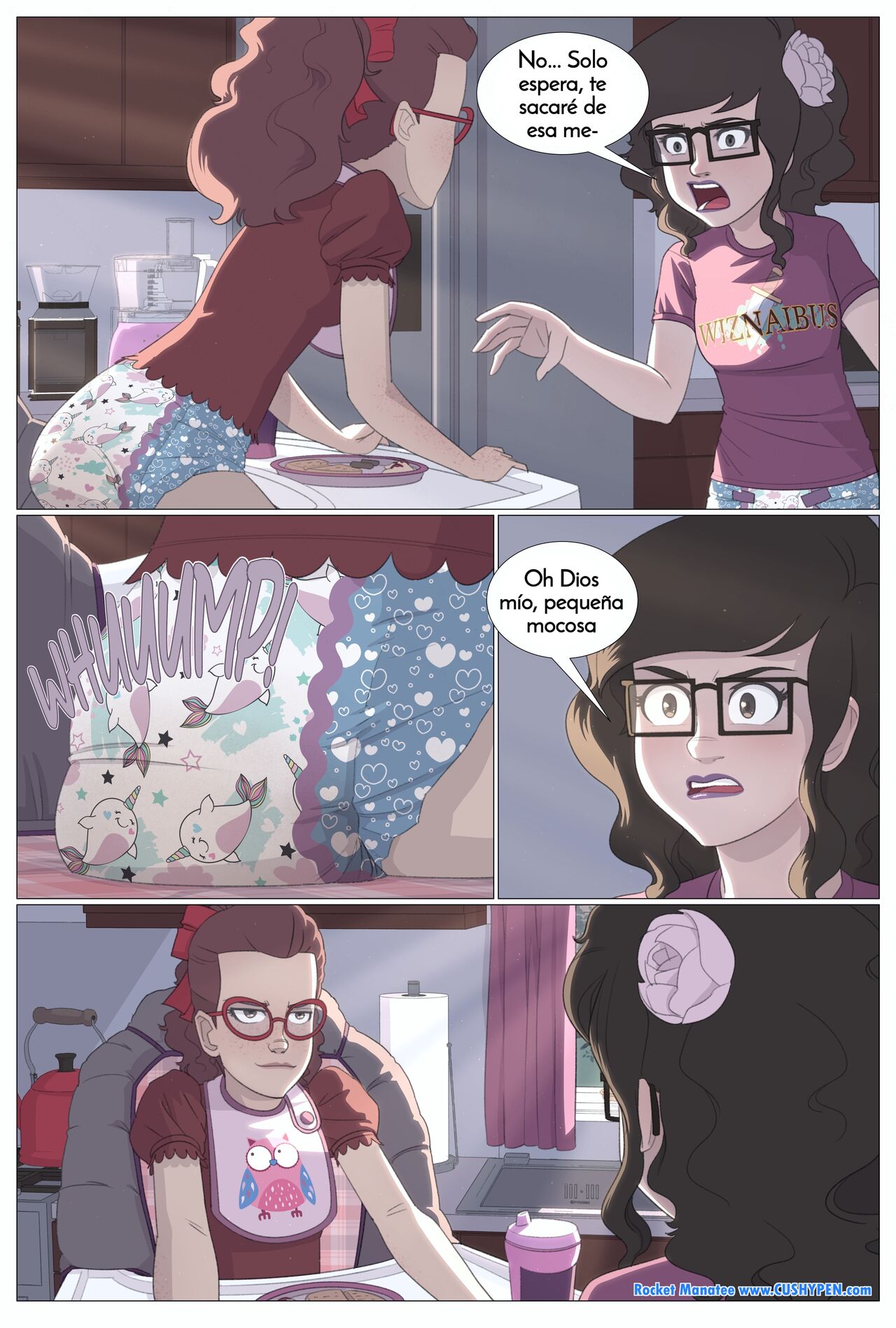 Artista - RocketManatee / Viola y Penny - COMIC ESPAÑOL page 8 full