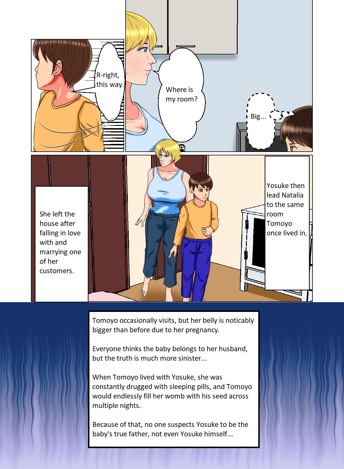 Sleep Rape Pregnancy Vol. 2 "Natalia" page 8 full