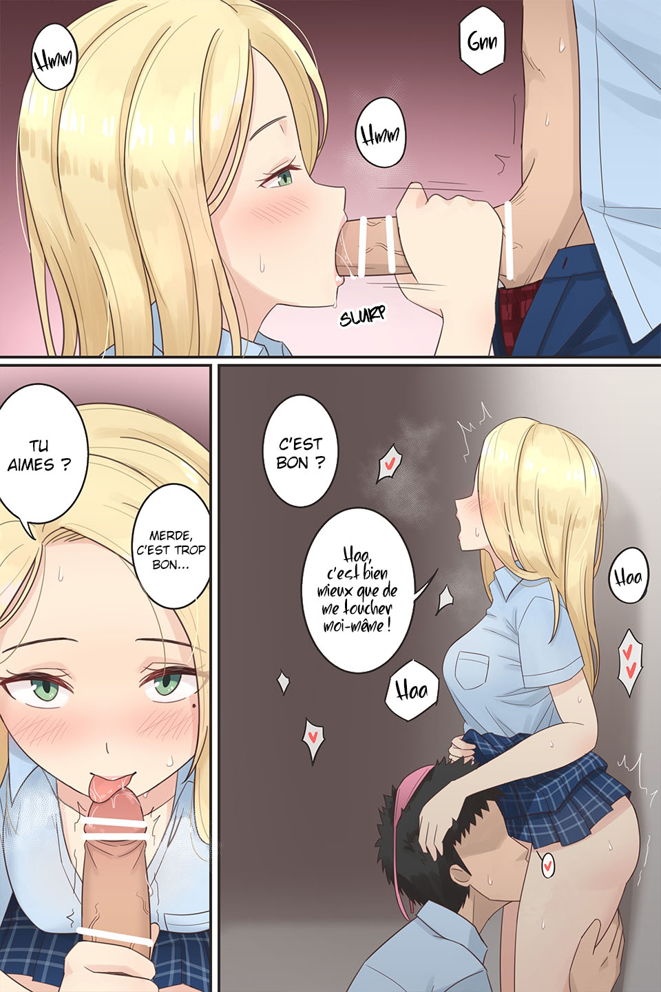 Quand mon ami pervers est devenue une fille. page 4 full