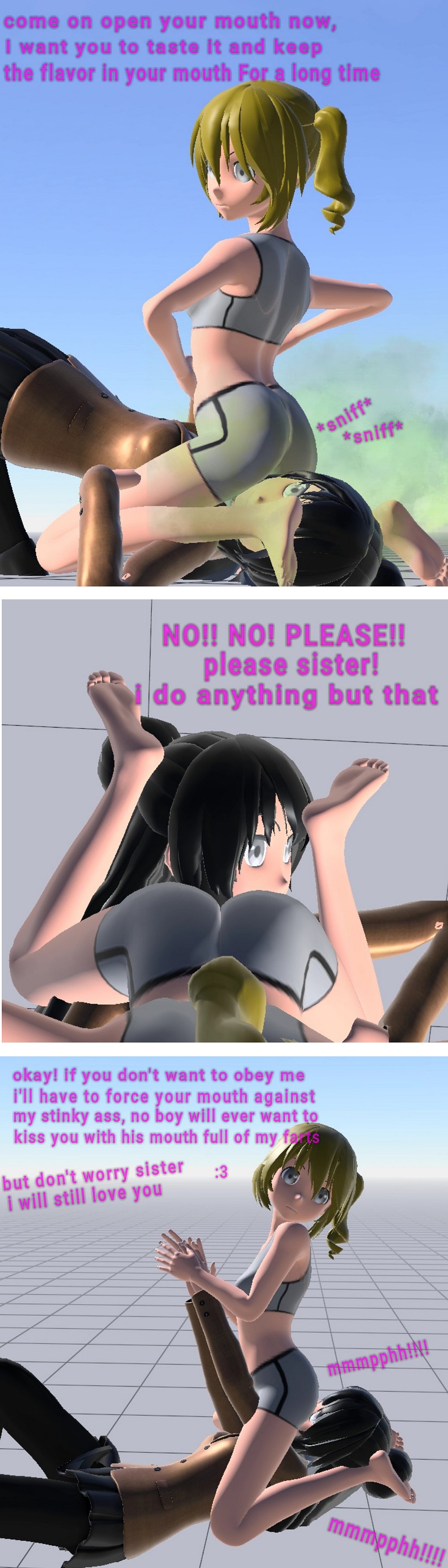 face fart sister - Page 7 - IMHentai