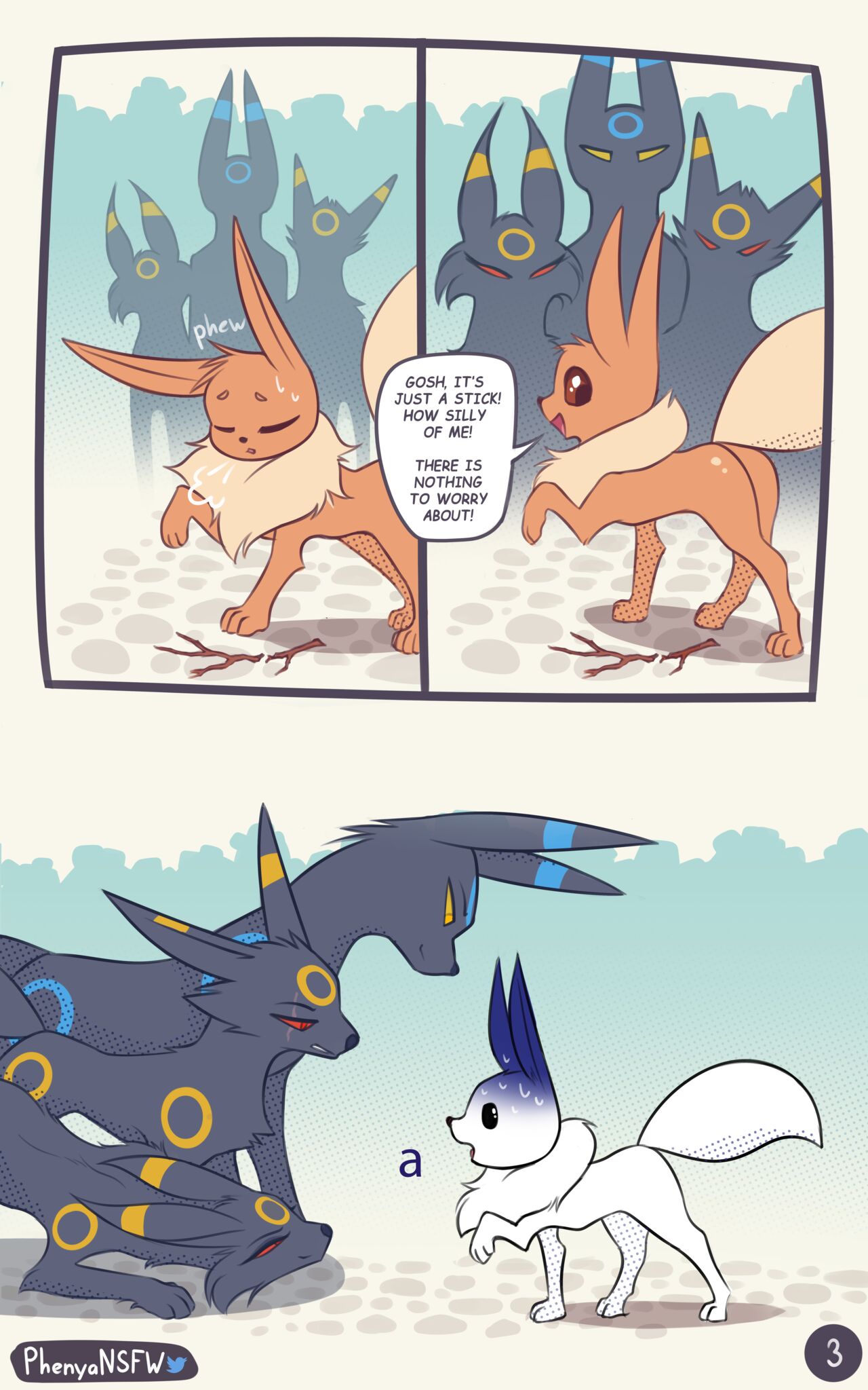 Eevees comic! page 3 full