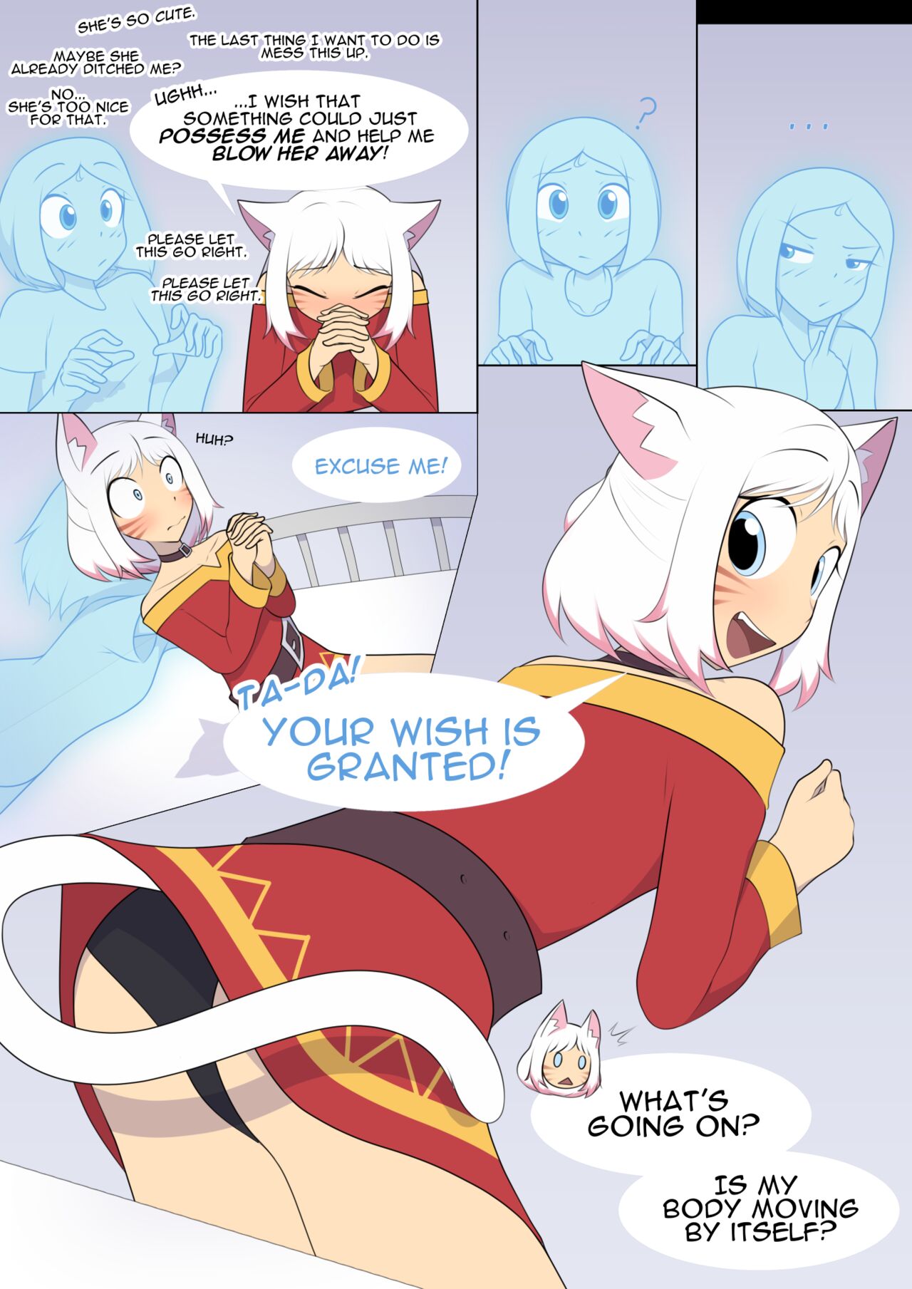 Fade Halloween Commission page 2 full